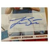 2019 Donruss Jarrett Stidham Bronze Auto Rookie Card - PSA 8
