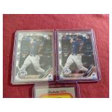 (3) Tim Tebow Minor League Baseball Cards