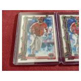 (2) Mike Trout Topps Holiday Cards - Includes Short Print