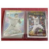 (2) 2024 Topps Paul Skenes Rookie Cards