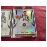 (2) Panini Prizm Anthony Edwards Dominance Cards - Includes Silver Prizm