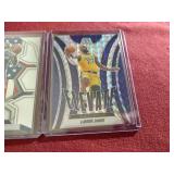 (2) LeBron James Cards - Includes Prizm
