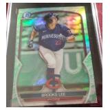 2023 Bowman Brooks Lee Lunar Glow Refractor Prospect Card - SGC 9.5
