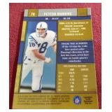 Beautiful 2000 Bowman Reserve Peyton Manning Refractor Card