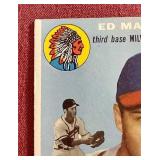 Nice 1954 Topps Eddie Mathews
