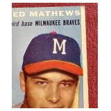 Nice 1954 Topps Eddie Mathews
