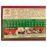 Nice 1954 Topps Eddie Mathews