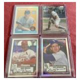 (4) Baseball Refractor Inserts - Legends!