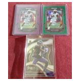 (3) Zay Flowers Rookies Cards - All Prizms