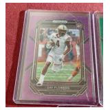 (3) Zay Flowers Rookies Cards - All Prizms