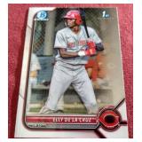 2022 Bowman Chrome Elly De La Cruz 1st Bowman Card