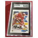 1990-91 Upper Deck Sergei Fedorov Young Guns Rookie Card - SGC 8.5