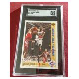 1991-92 Upper Deck Michael Jordan - SGC 8