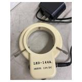 Lot of AmScope Fluorescent & LED Microscope Ring Lights Parts FRL8 LED-144S Ushio