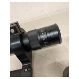 Microscope Parts Lot - Zoom Objective Body 2.5-4.5 & Assorted WF Lenses