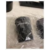 Microscope Parts Lot - Zoom Objective Body 2.5-4.5 & Assorted WF Lenses