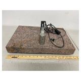 Heidenhain MT 12 Precision Length Gauge on Granite Surface Plate Inspection Fixture