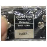 University Sound Model 2603 30W Mixer Amplifier Commercial Audio w/ Box