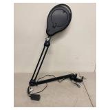 LED Magnifying Lamp Adjustable Swing Arm Clamp-On Desk Light