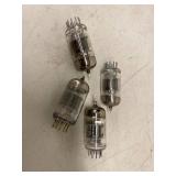 JVC TV H.V. Transformer Parts Lot w/ 4 Lindal Electron Tubes