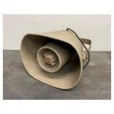 Vintage Atlas Sound WT-15 Horn Speaker 8 Ohms 15 Watts PA Paging w/ Mount Bracket