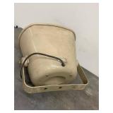 Vintage Atlas Sound WT-15 Horn Speaker 8 Ohms 15 Watts PA Paging w/ Mount Bracket