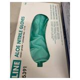 ULINE Medline Nitrile Gloves 6 Boxes Mixed Sizes M L XL Open Box