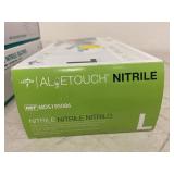 ULINE Medline Nitrile Gloves 6 Boxes Mixed Sizes M L XL Open Box