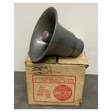 Vintage Atlas Sound HU-15N Paging Speaker 25 Watts 45 Ohms w/ Box Teletalk Pamphlet