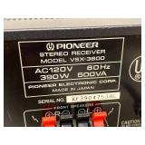 Pioneer VSX-3600 Stereo Receiver Dolby Surround Japan Tested On