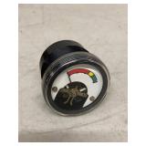 Lot of 4 Vintage Analog Panel Meters Red Yellow Green Scale Indicator