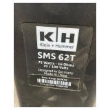Klein + Hummel SMS 62T 75W 16 Ohm 70/100V Surface Mount Speaker Black