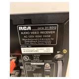 RCA STAV-3990 Audio Video Receiver Dolby DTS Powers On See Photos