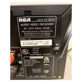 RCA STAV-3990 Audio Video Receiver Dolby DTS Powers On See Photos