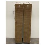 Pair of Vintage Columair by Atlas Sound C-46 Column Speakers 16 Ohms 20 Watts