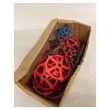 Assorted Cast Iron Valve Handwheels & Wrench Mixed Sizes Industrial