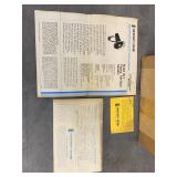 Vintage University Sound IB-T Paging Talk-Back Speaker 30W w/ Box Papers USA