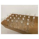 Kimax 100mL Volumetric Flask Lot Class A Glass Stoppered Labware - Missing Stoppers
