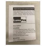 LumaPro Dual Head Emergency Light 19L031 120/277V White Open Box