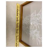 Framed Botanical Wall Art Prints Set of 4 Wood Frames 16 x 12 Good