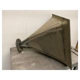 Lot of 2! Vintage Large PA/Theater Speaker Horn Flare Fiberglass Composite Rectangular