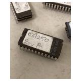 Vintage IC Lot AMD AM2716DC EPROMs, MM74C381N, Vicor Modules Untested