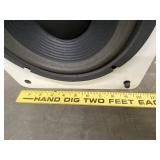 TOA 70V White Wall Speaker w/ Removable Grille 2.5 5 10 15W Taps