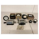 Vintage Panel Meters & Veeder-Root Counters Mixed Lot Untested