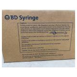 BD 3mL Slip Tip Syringes REF 309656 2 Boxes 200 Each Sealed/Open
