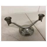 Vintage Metal Decor Group Copper Tray Candleholders Bell 5pc Set
