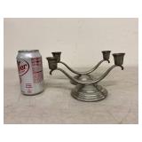 Vintage Metal Decor Group Copper Tray Candleholders Bell 5pc Set