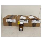 Thermo Scientific Amber Glass Wide Mouth Jars 250mL 36 Count Open Box