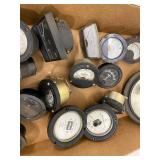 Vintage Panel Meter Assortment Weston Phastron Weidenhoff Gauges