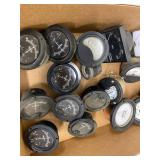 Vintage Panel Meter Assortment Weston Phastron Weidenhoff Gauges